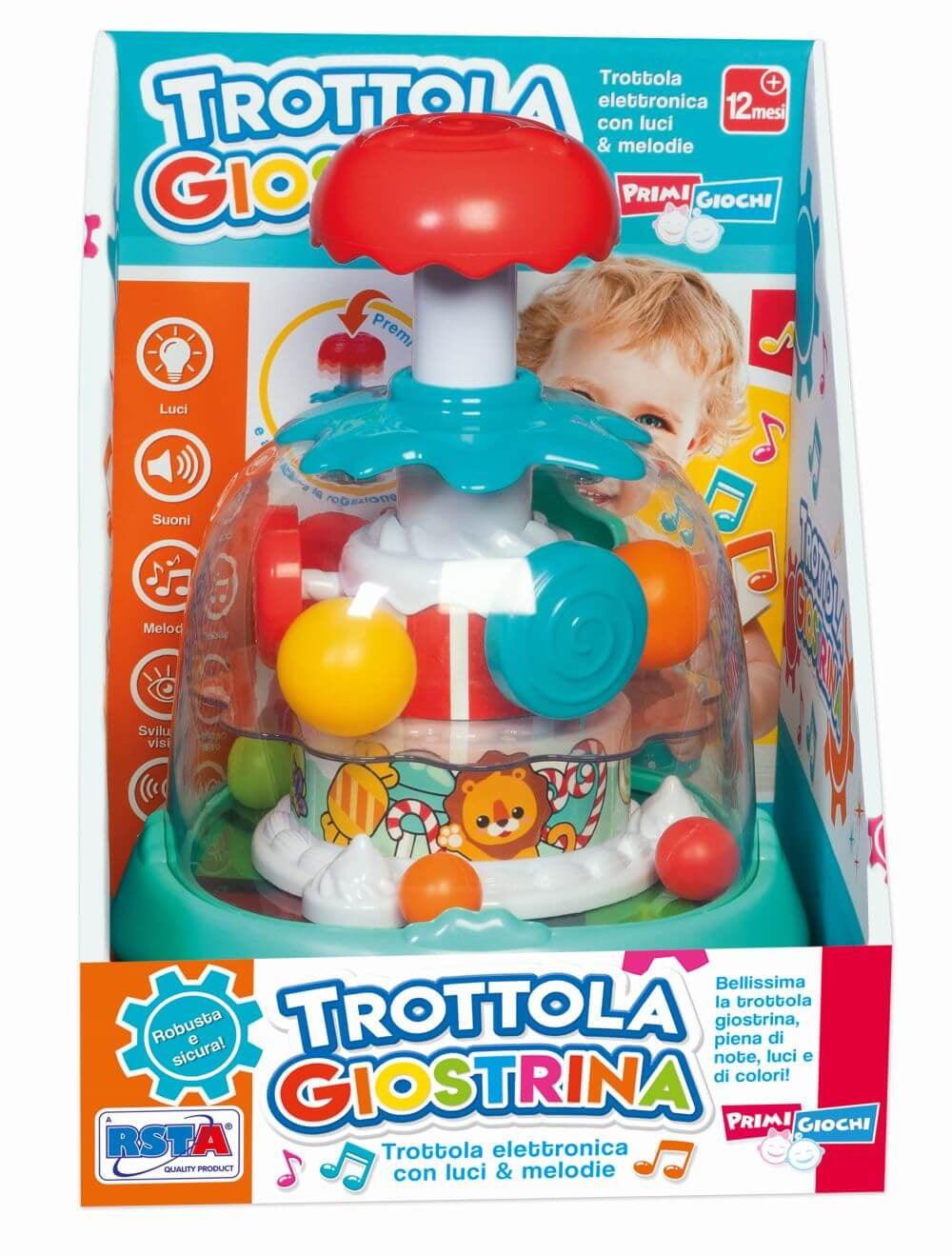 Jucarie bebe Carusel electronic - primele jocuri - Nitzi.ro