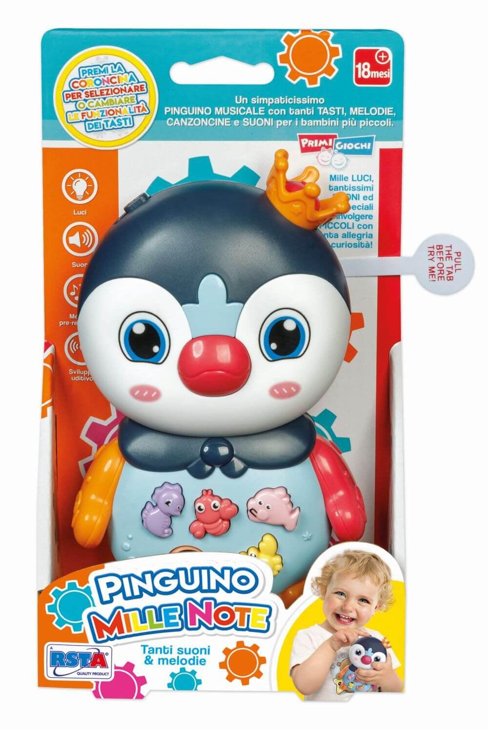 Jucarie bebe Pinguin muzical - Nitzi.ro