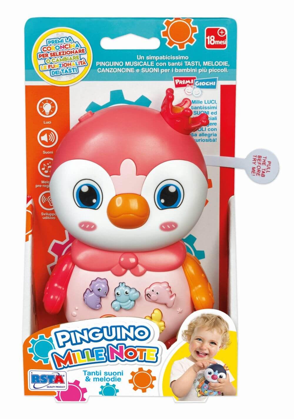 Jucarie bebe Pinguin muzical - Nitzi.ro