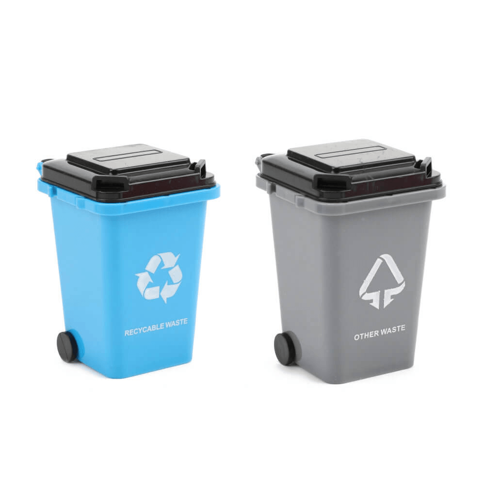 Jucarie camion de gunoi cu 4 pubele - Nitzi.ro