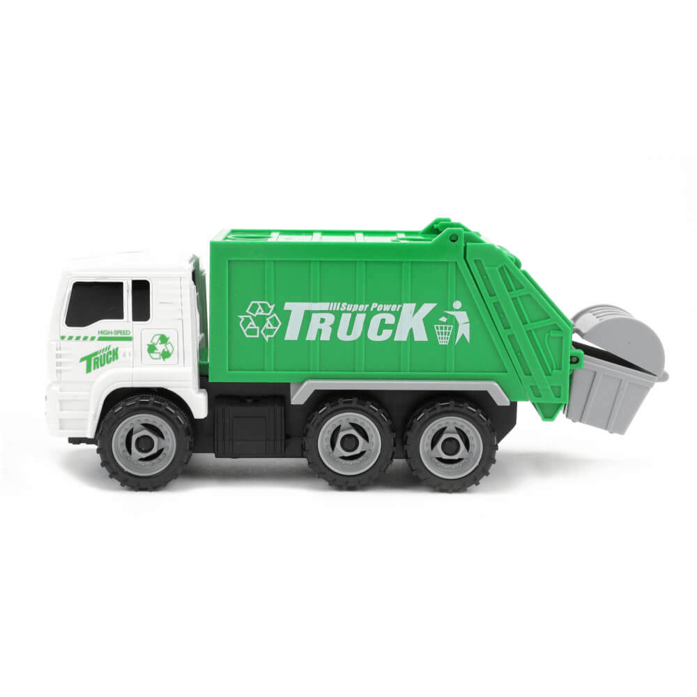 Jucarie camion de gunoi cu 4 pubele - Nitzi.ro