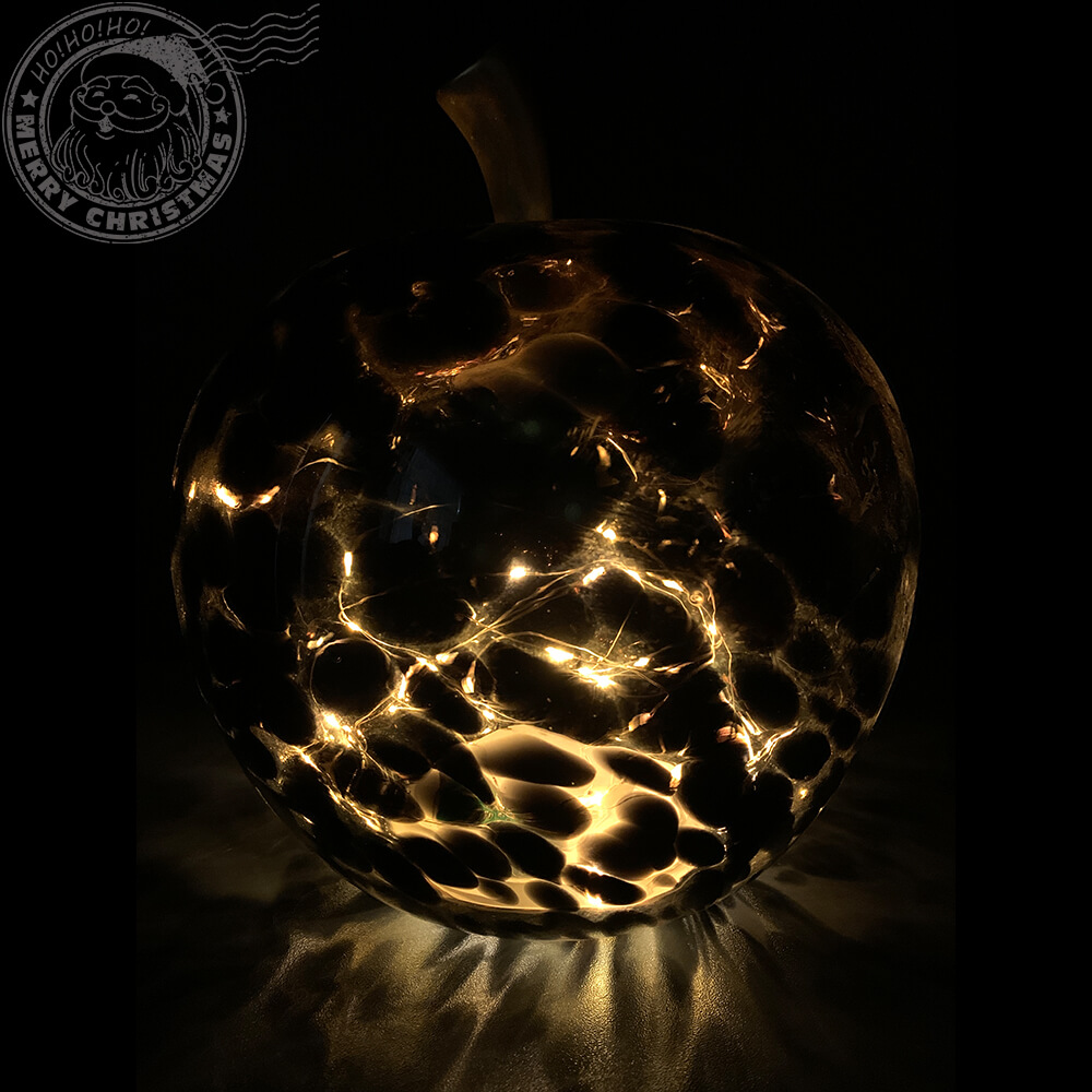 Mar deorativ maro, mare cu 30 leduri si timer. perfect pentru un decor festiv de iarnă