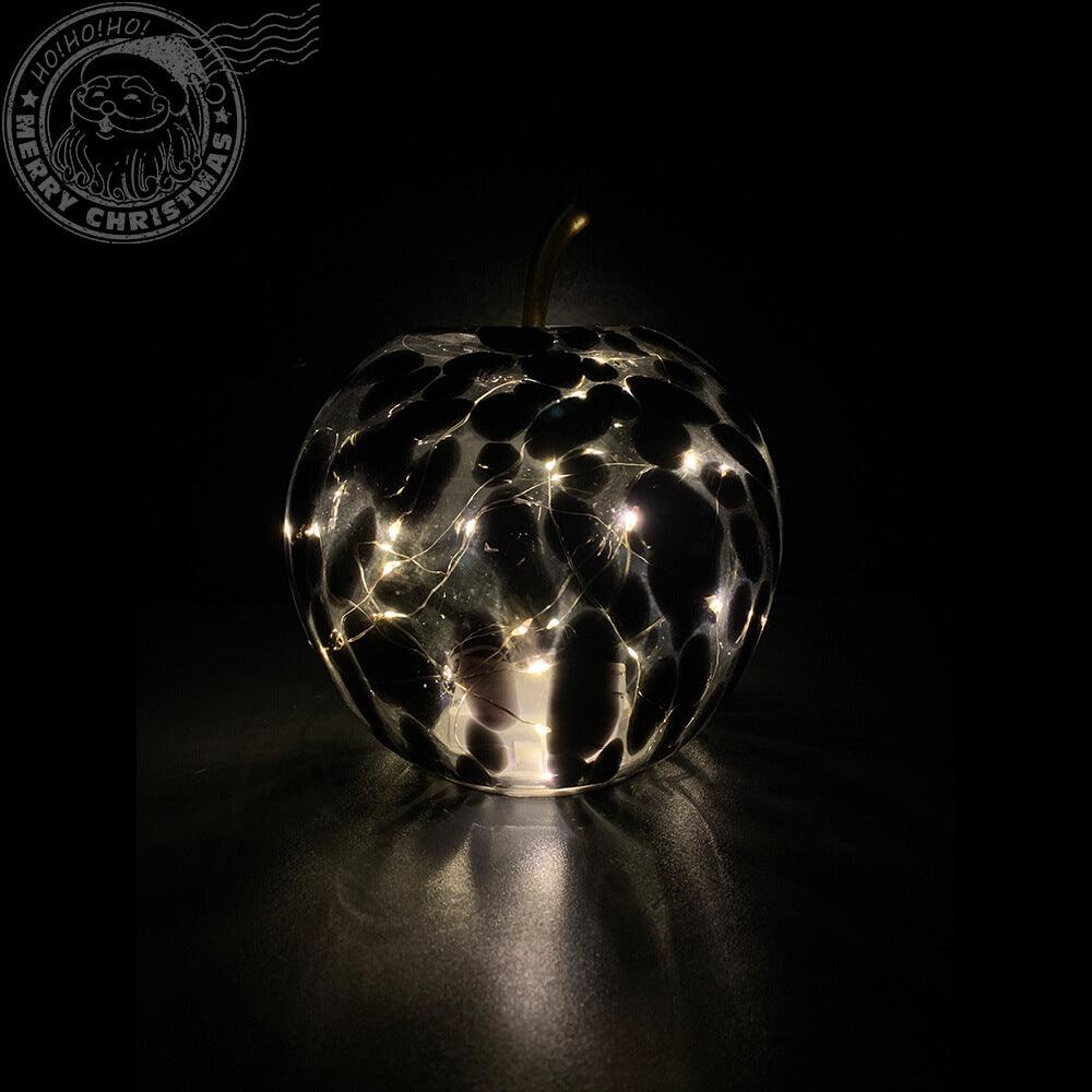 Mar decorativ negru cu 20 LED 16x17 cm - Nitzi.ro