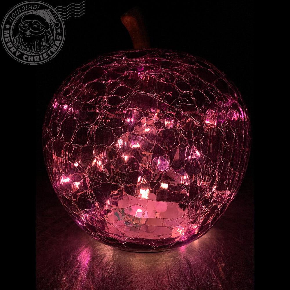 Mar decorativ violet cu 30 LED 22x24 cm - Nitzi.ro