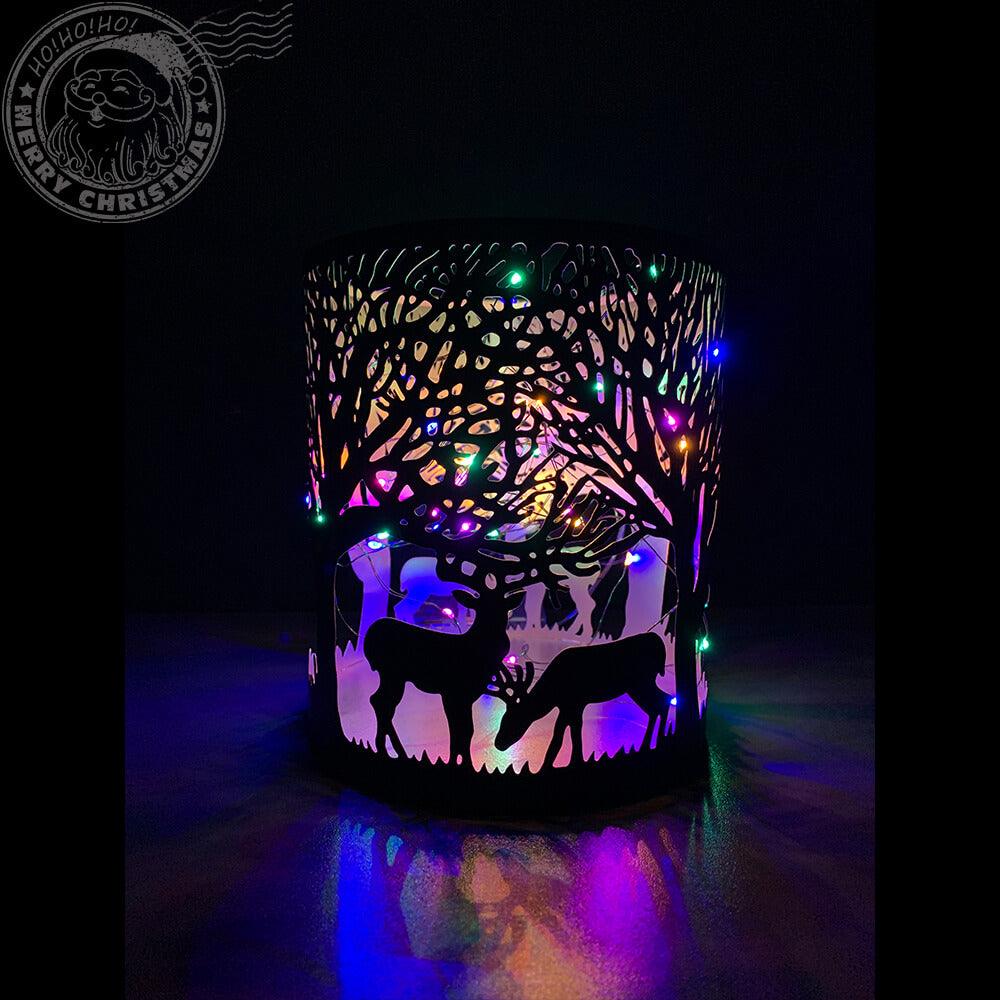 Suport perforat pt lumanare mare h17 cm - Nitzi.ro