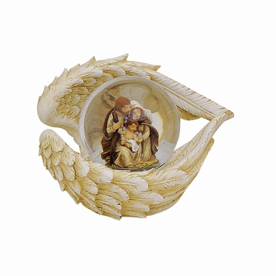 Glob decorativ Nasterea Domnului Iisus 10 cm - Nitzi.ro