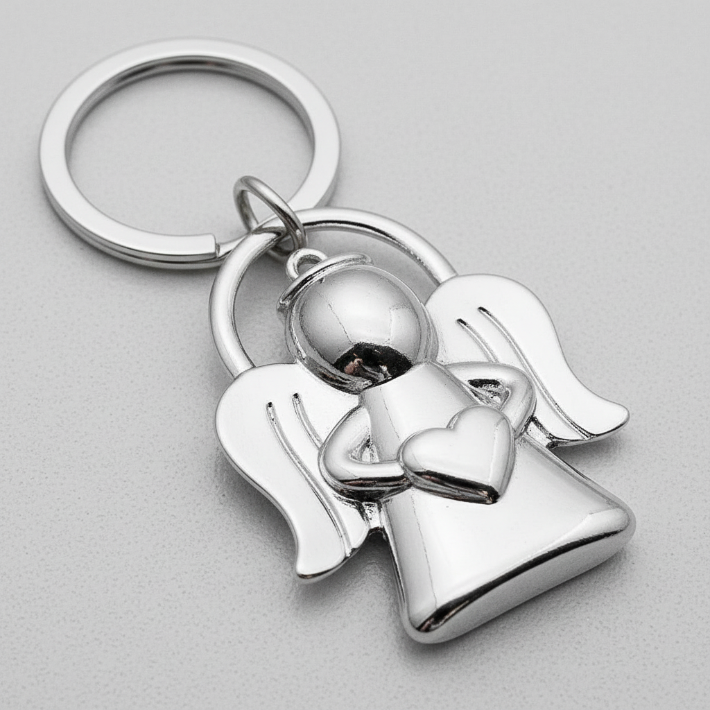 Breloc metalic Ingerasul meu - Nitzi.ro