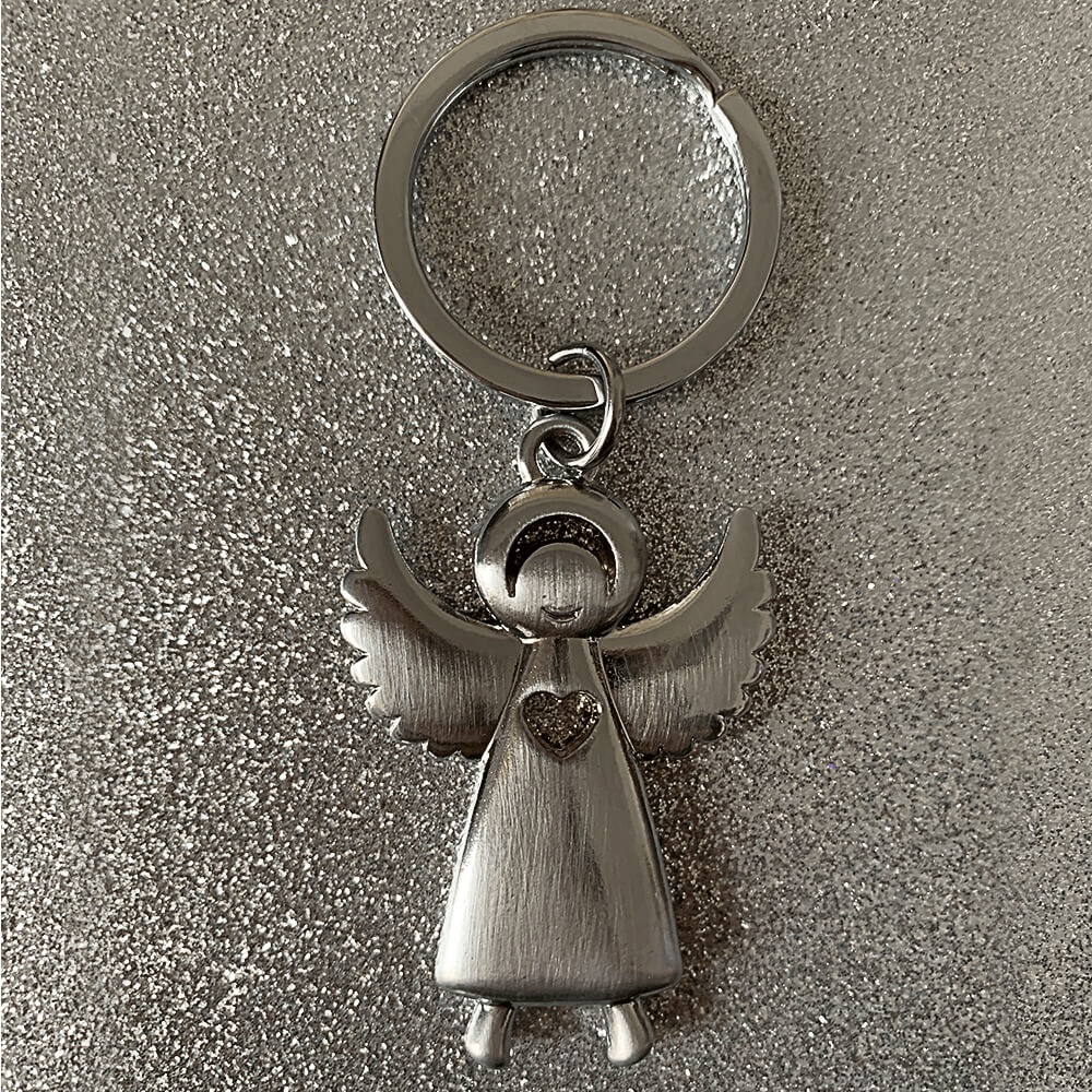 Breloc metalic Ingerasul meu - Nitzi.ro