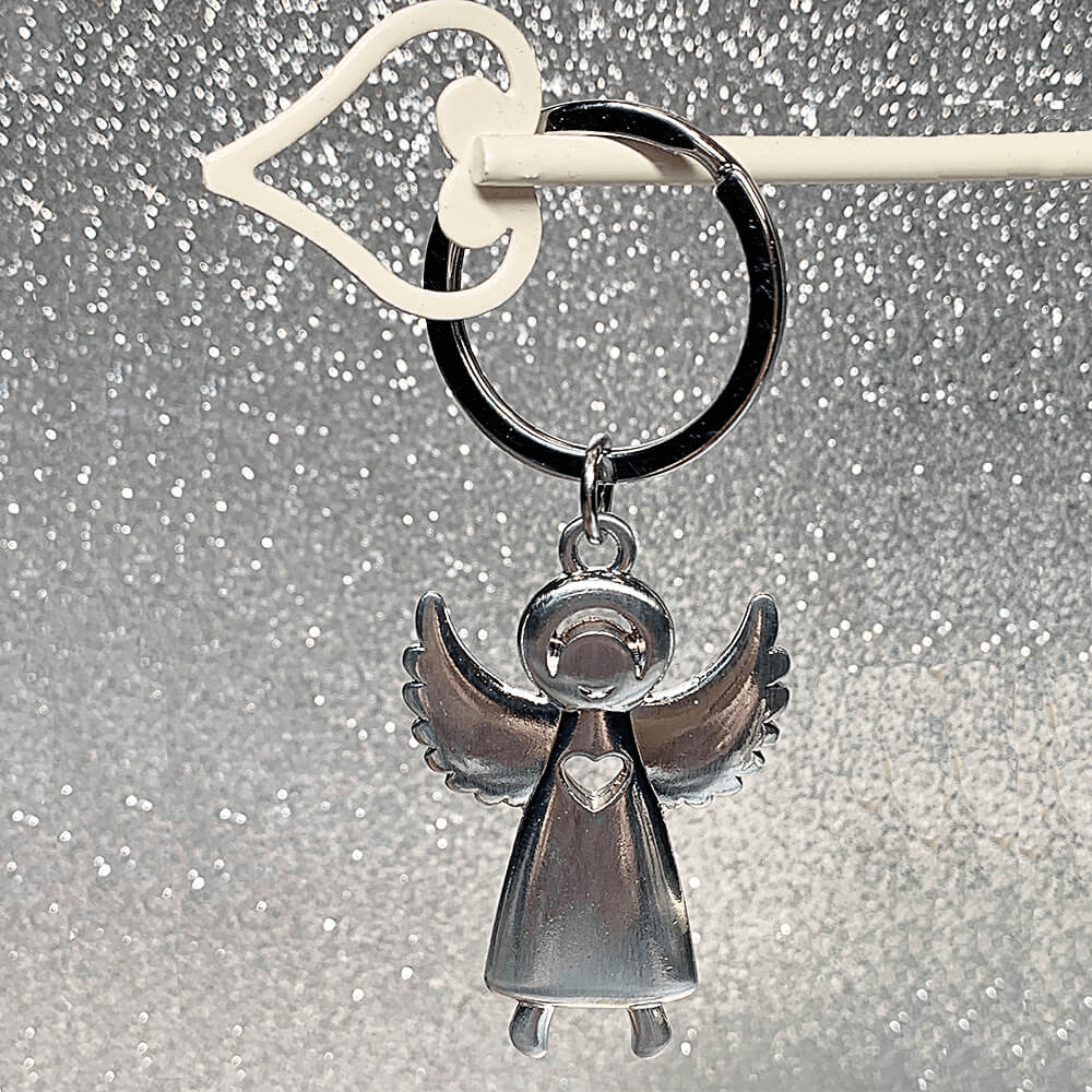 Breloc metalic Ingerasul meu - Nitzi.ro