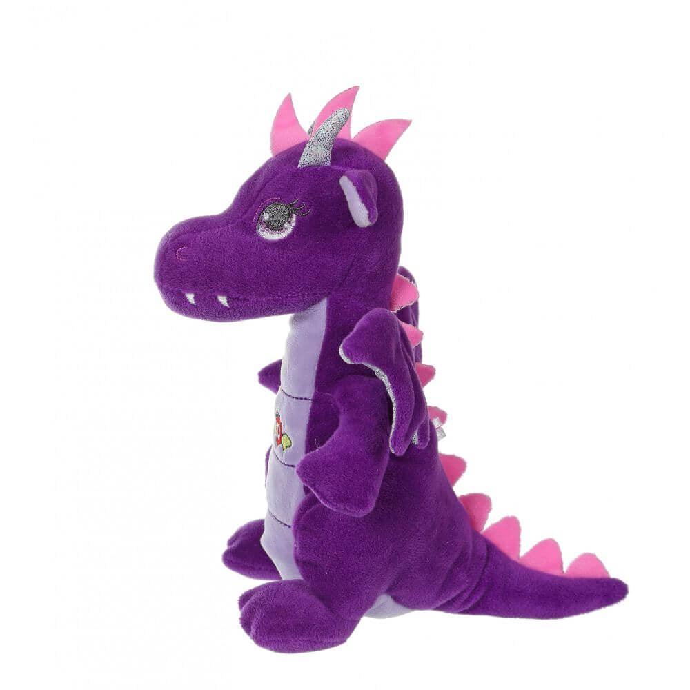 Dragon din plus colorat cu sunet - Nitzi.ro