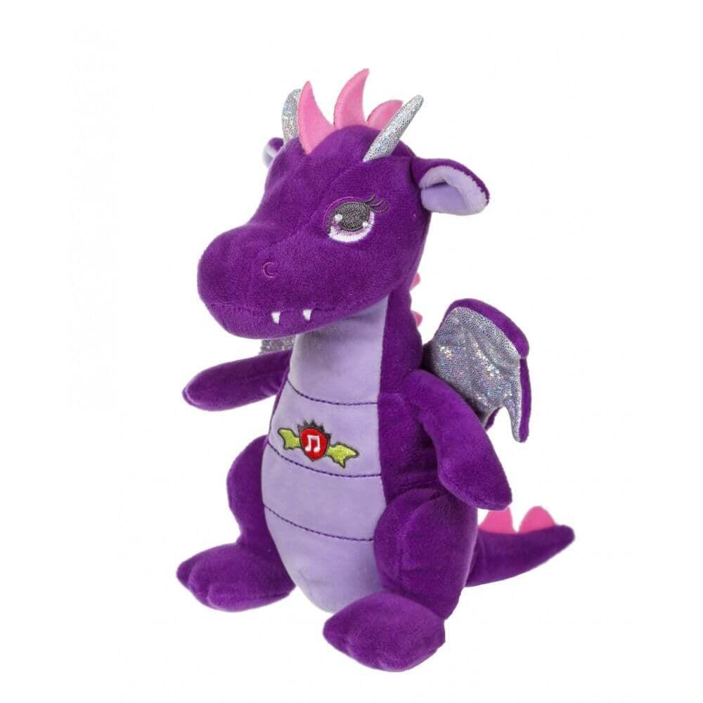 Dragon din plus colorat cu sunet - Nitzi.ro
