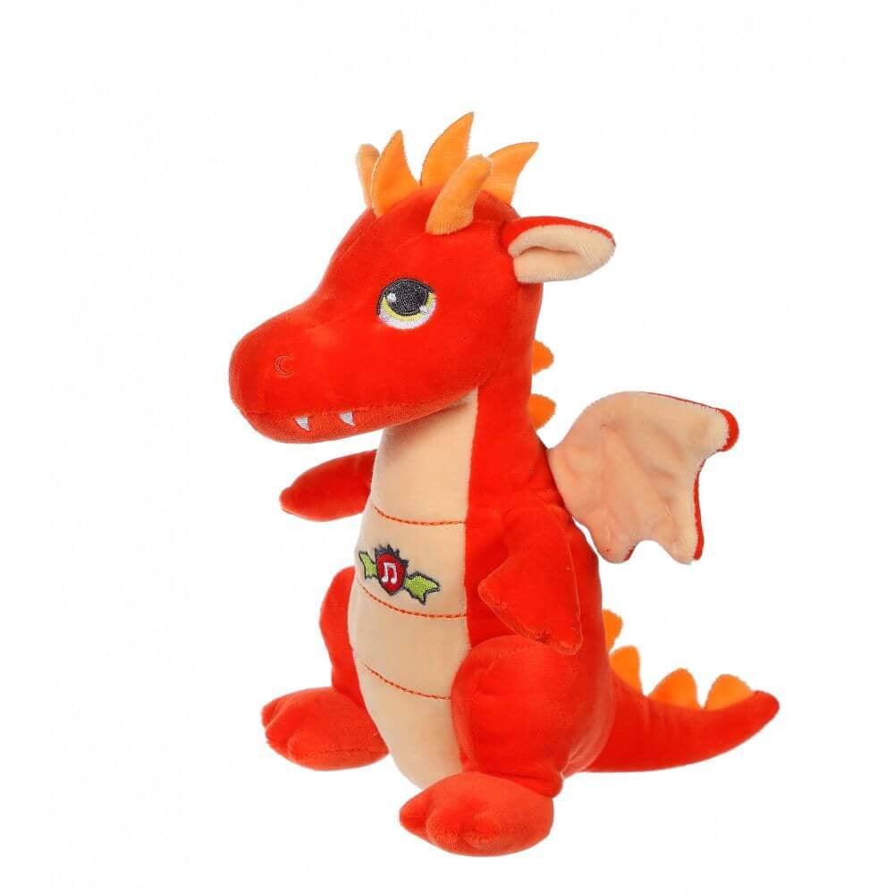 Dragon din plus colorat cu sunet - Nitzi.ro