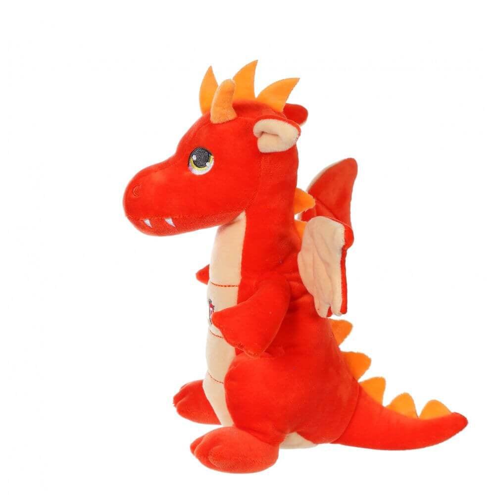 Dragon din plus colorat cu sunet - Nitzi.ro