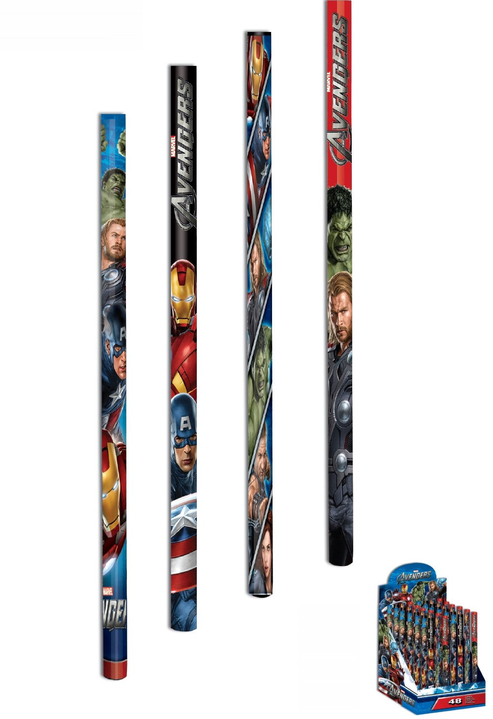 Set 4 creioane colectia Avengers