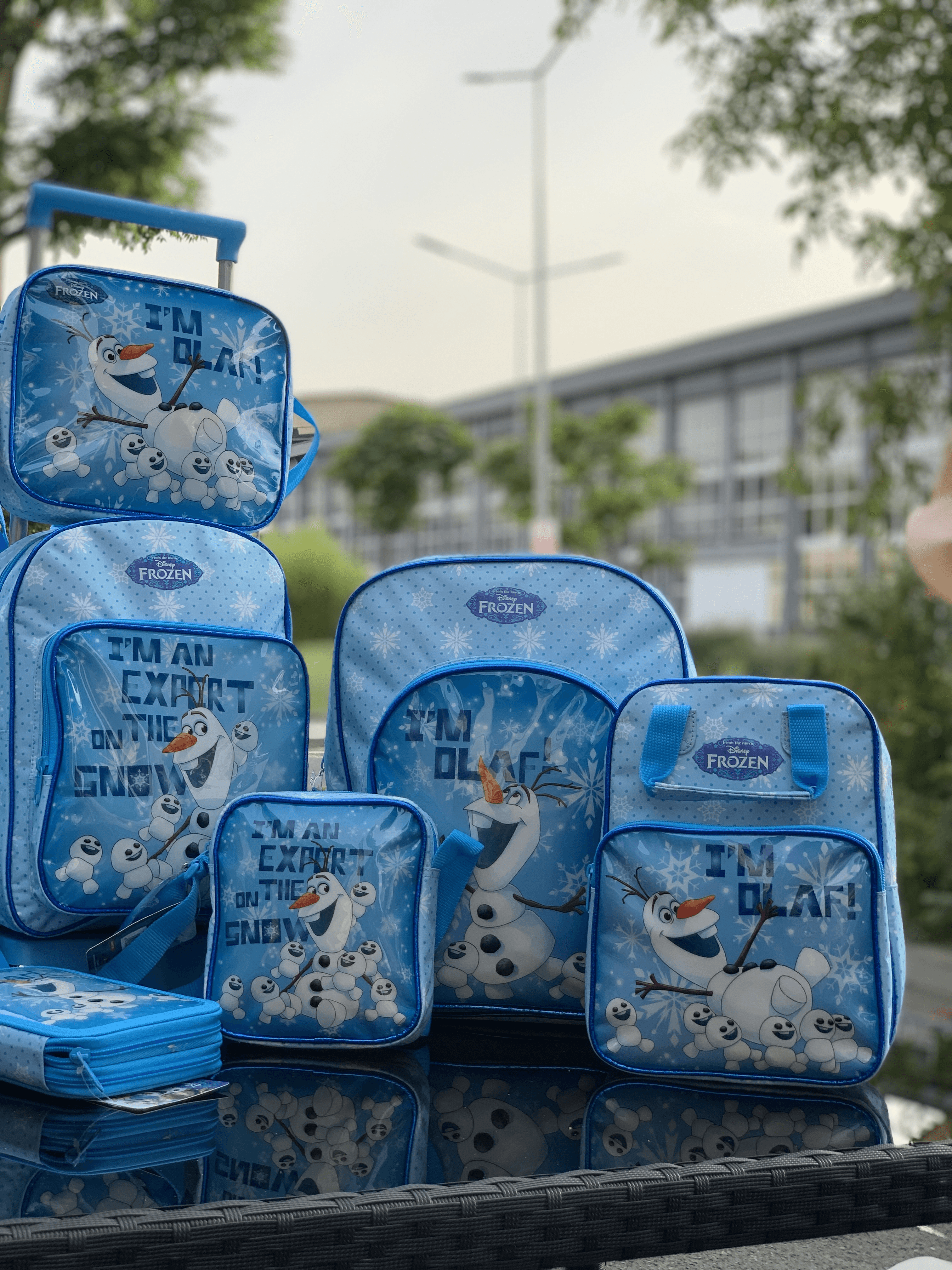 Rucsac ghiozdan Olaf bleu - Nitzi.ro