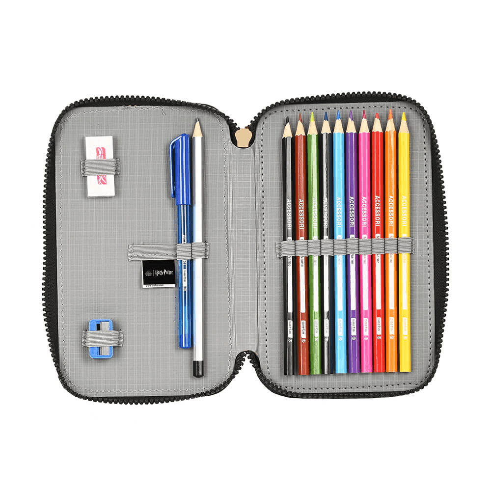 Penar cu rechizite 2 fermoare Harry Potter Bravery - Nitzi.ro