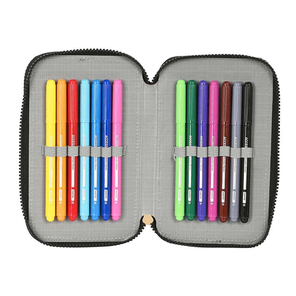 Penar cu rechizite 2 fermoare Harry Potter Bravery - Nitzi.ro