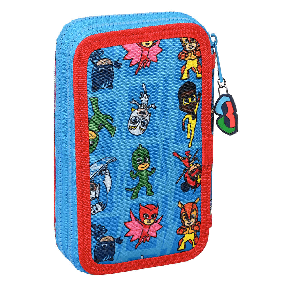 Penar cu rechizite 2 fermoare PJ Masks - Nitzi.ro