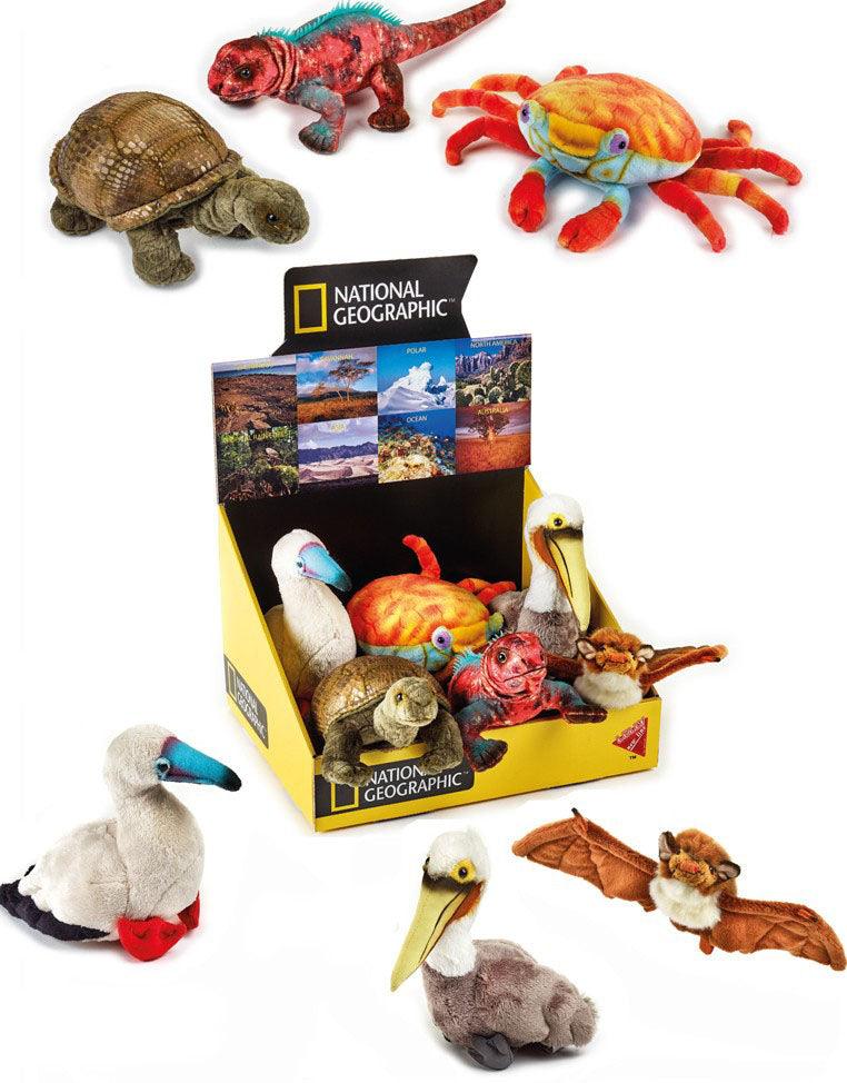 Jucarie din plus National Geographic Pui de animale Galapagos 28 cm - Nitzi.ro