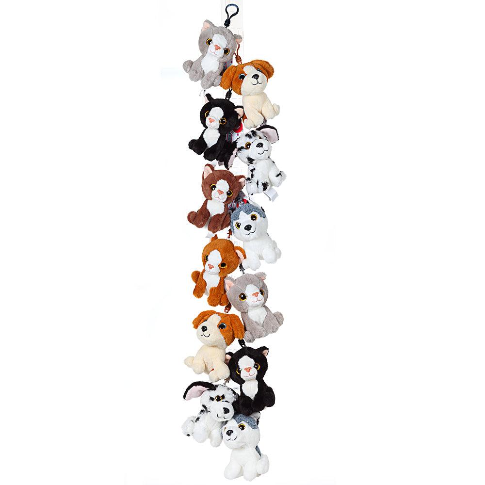Breloc din plus cu animalut de companie 12 cm - Nitzi.ro