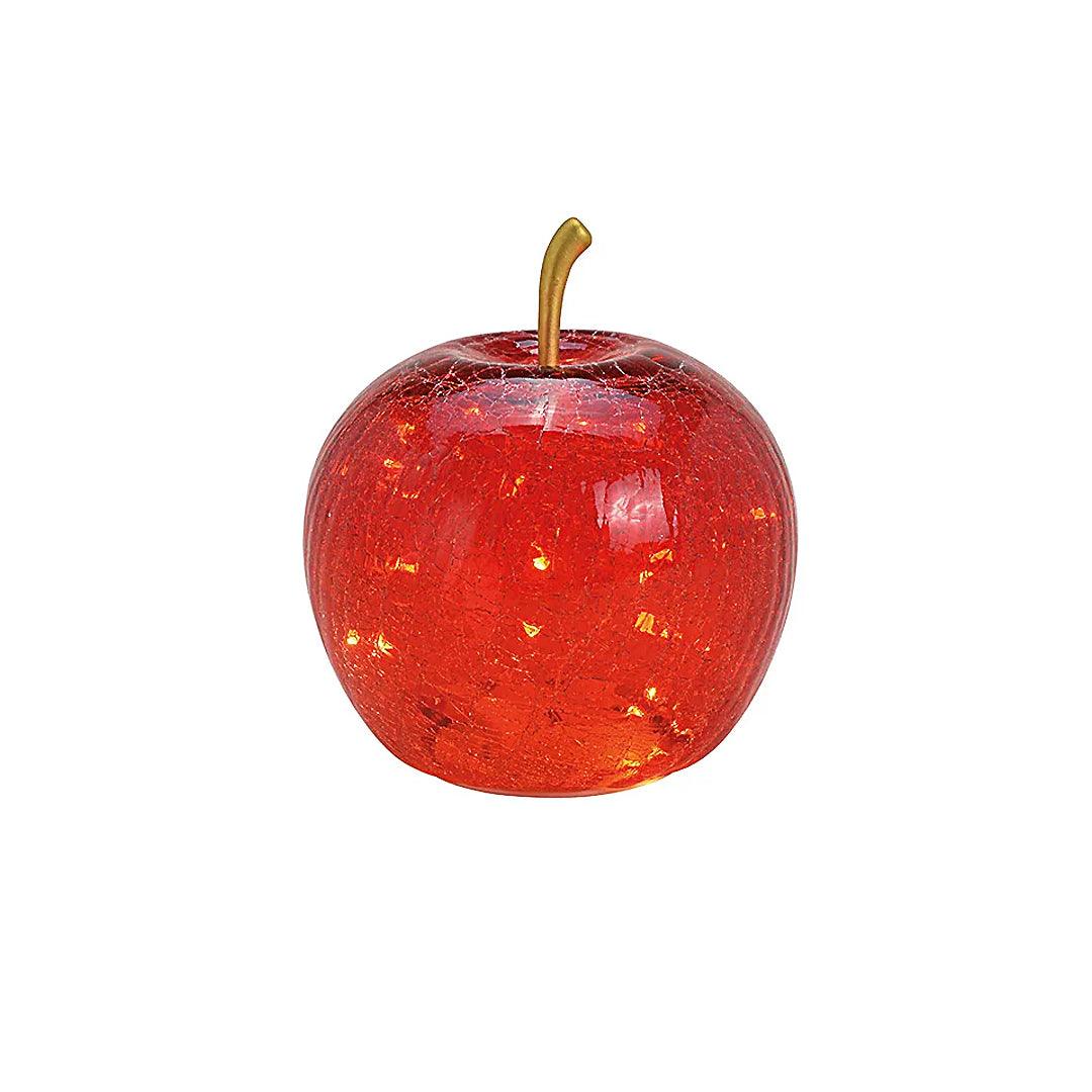 Mar decorativ rosu cu 20 LED 16 cm - Nitzi.ro