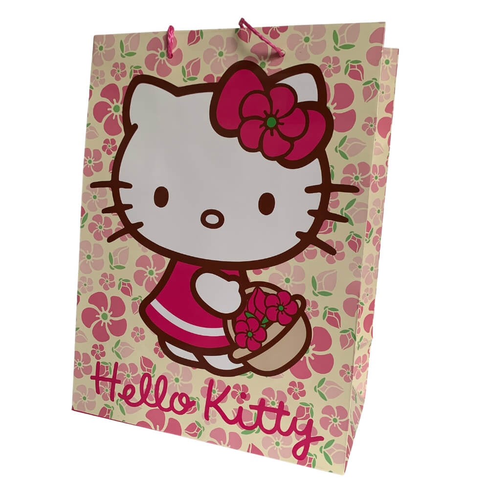 Punga hartie Hello Kitty 33X24,5X13 cm