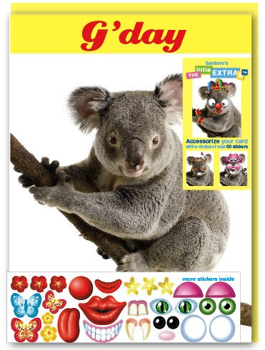 Felicitare amuzanta Little Extra Koala
