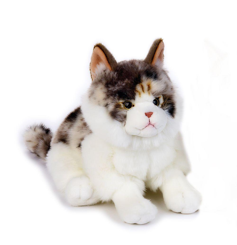 Jucărie copii Pisica de plus Norvegiana 25 cm - Nitzi.ro