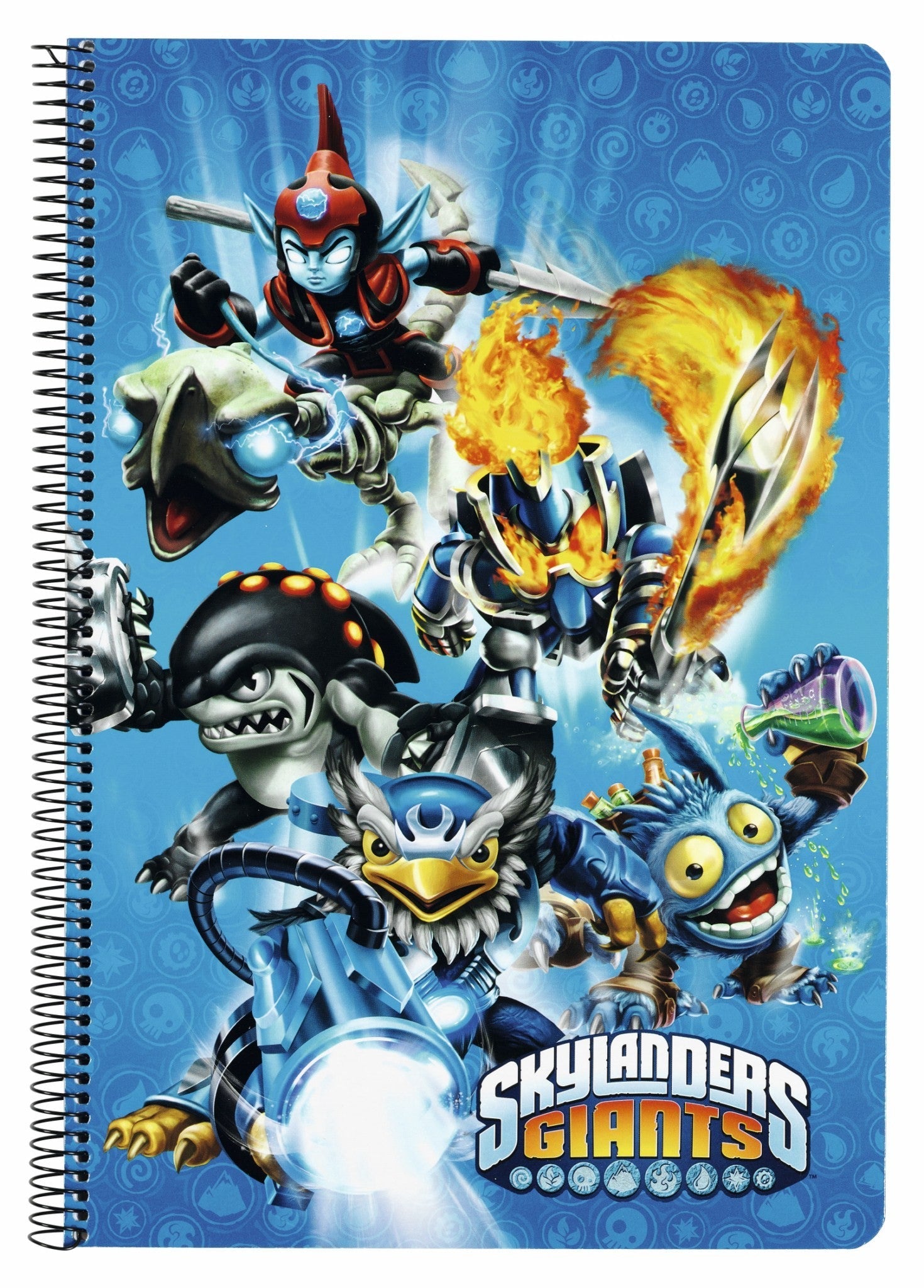Caiet cu spira A4-80 de file colectia Skylanders