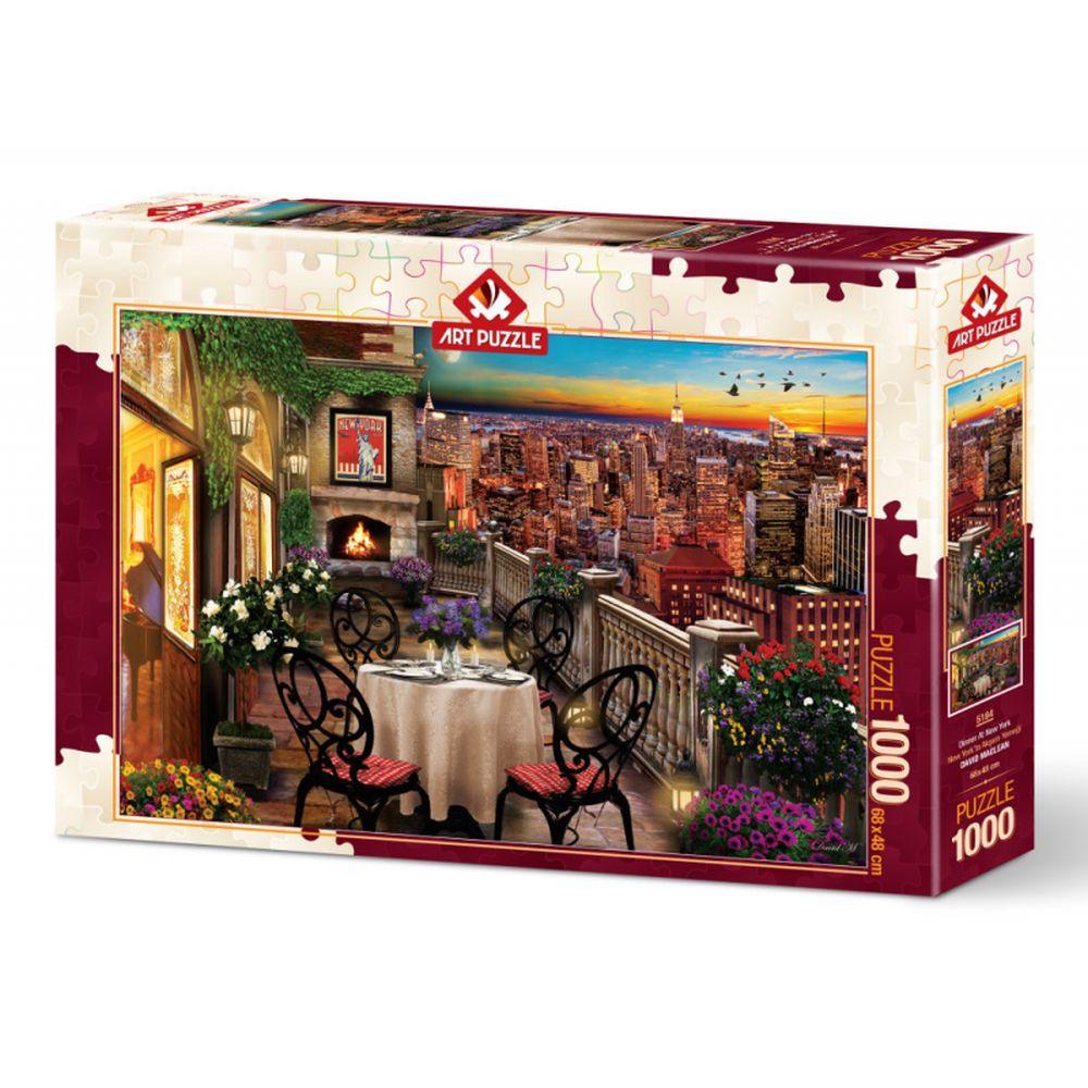 Puzzle 1000 piese Dinner At New York - Nitzi.ro