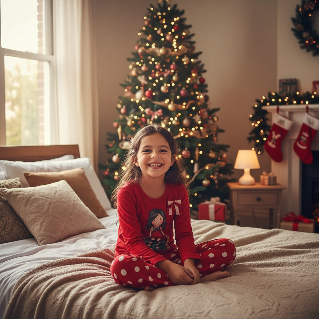 Pijama fete din bumbac Gorjuss My story in editie limitată - masua 6 ani