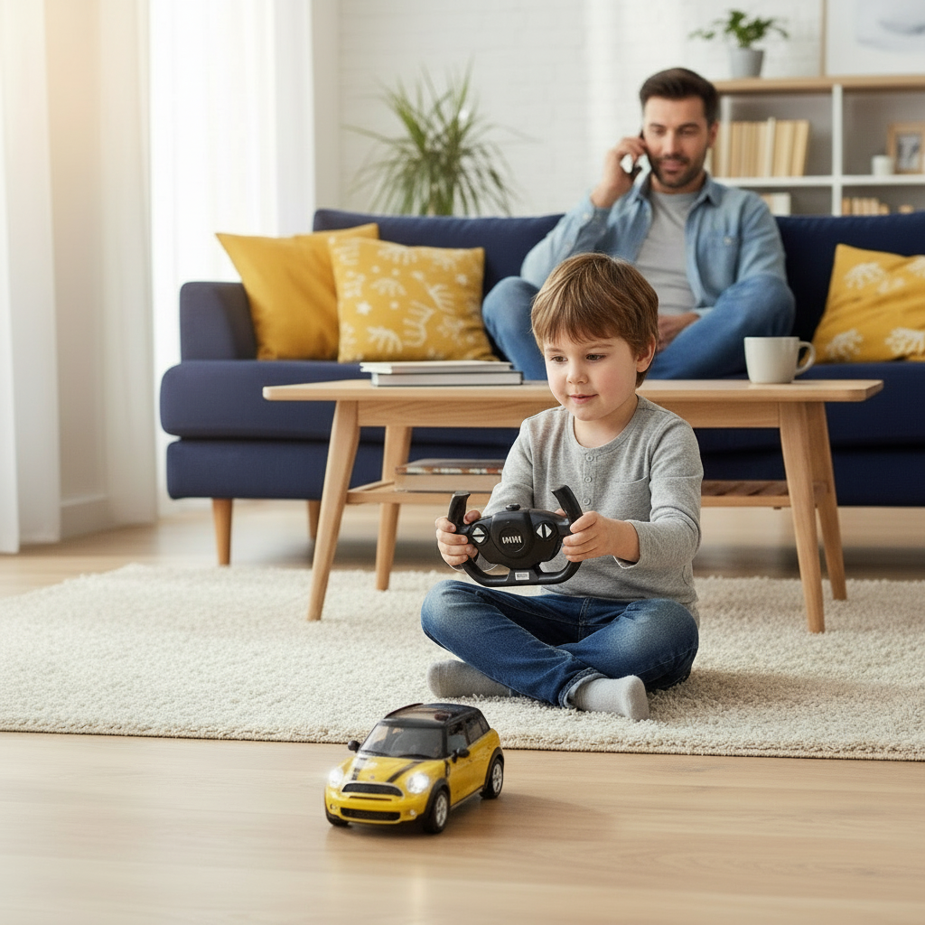 Jucărie Mașină Mini Countryman (Mare) cu Radiocomandă