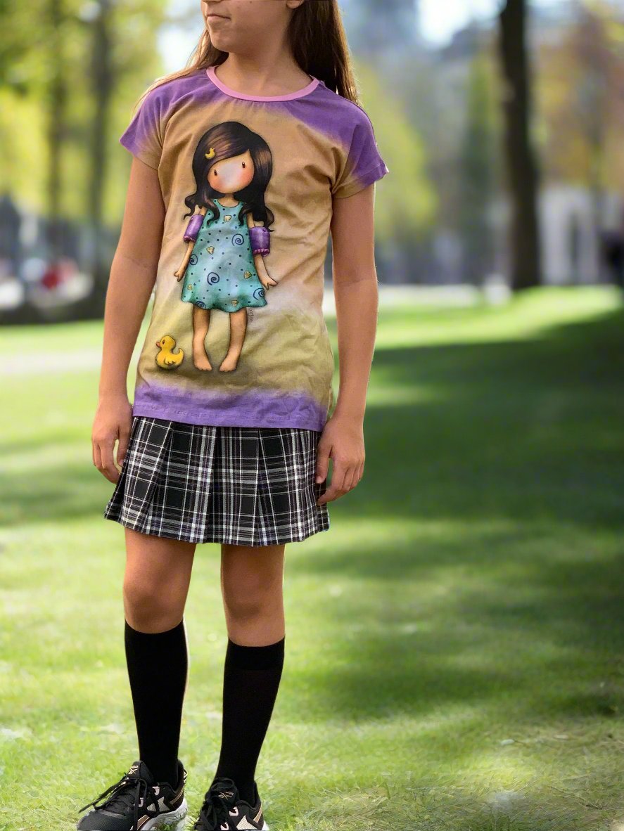 tricou fete BBC 100% Gorjuss design So nice to see you