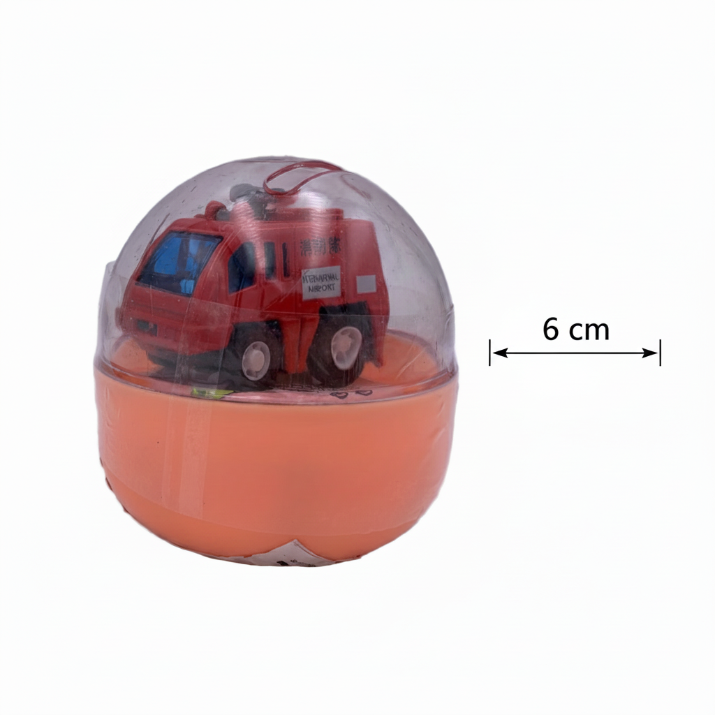 Mini masinuta diecast in capsula