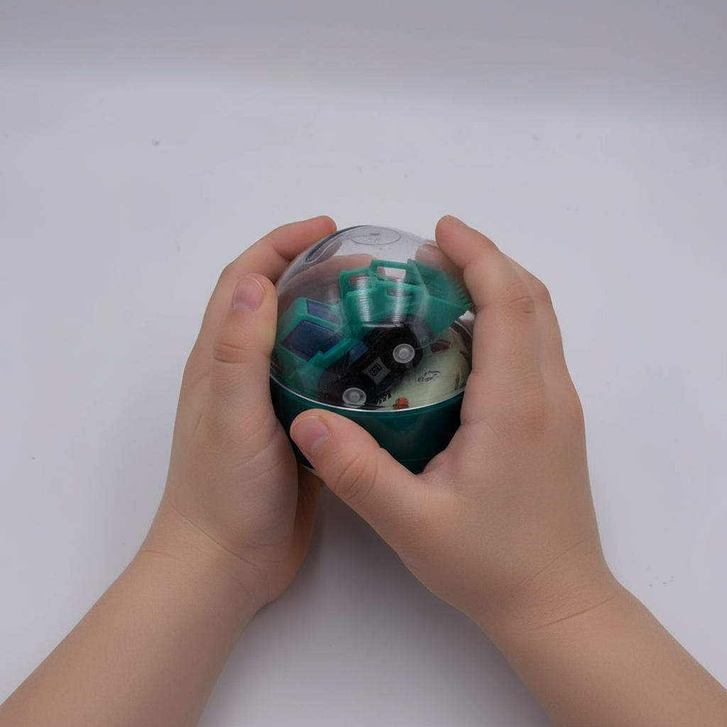 Mini masinuta diecast in capsula