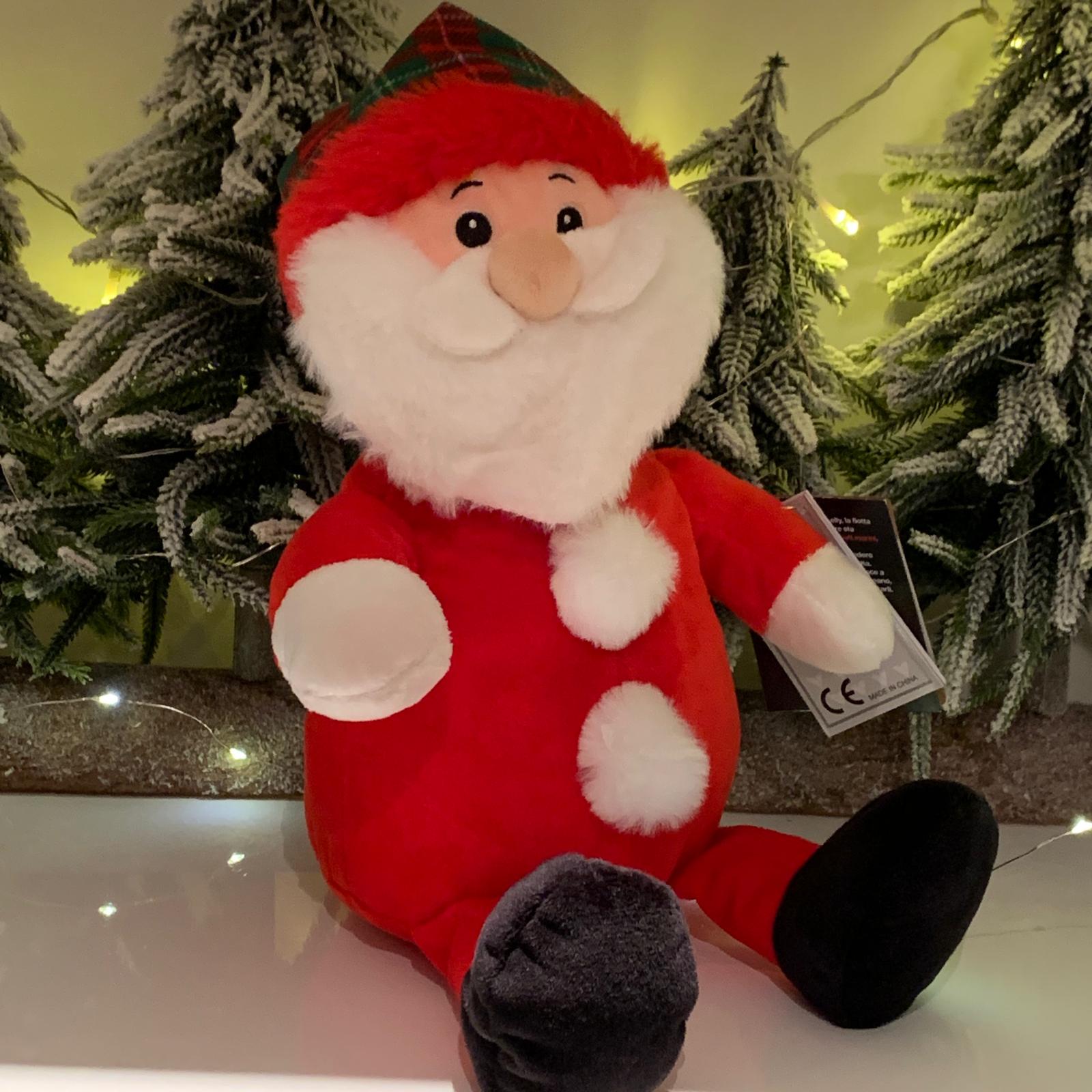 Jucărie copii Mos Craciun de plus 36 cm