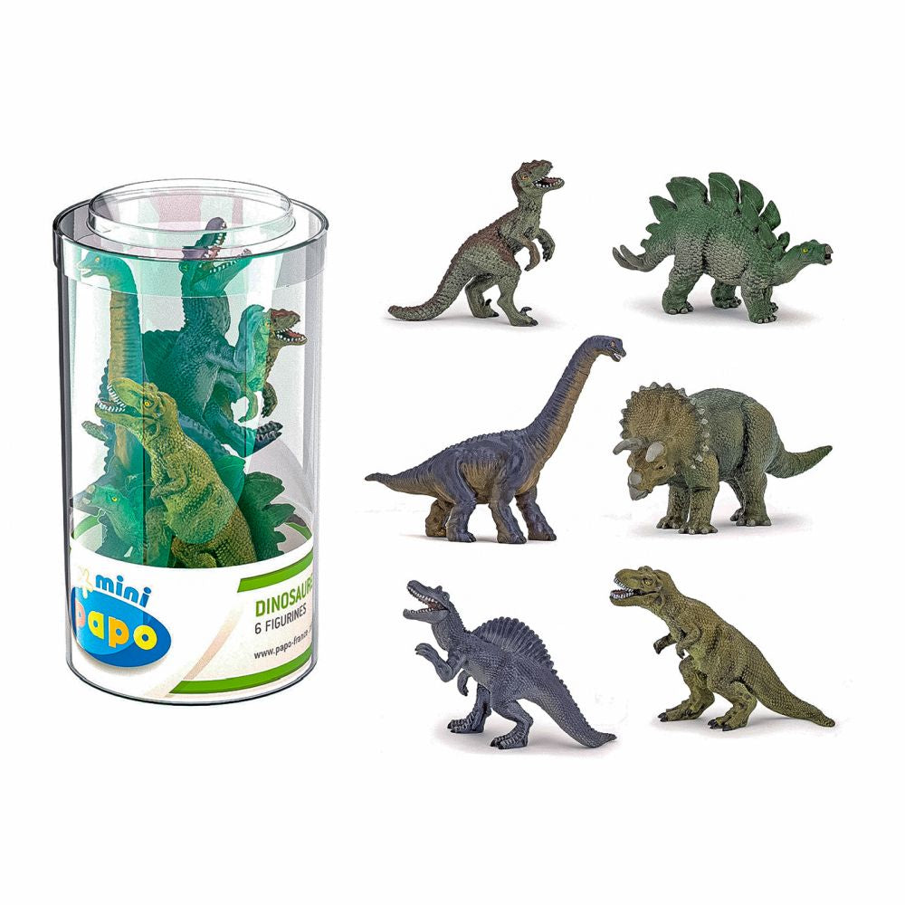 Set 6 Minifigurine Dinozauri Papo