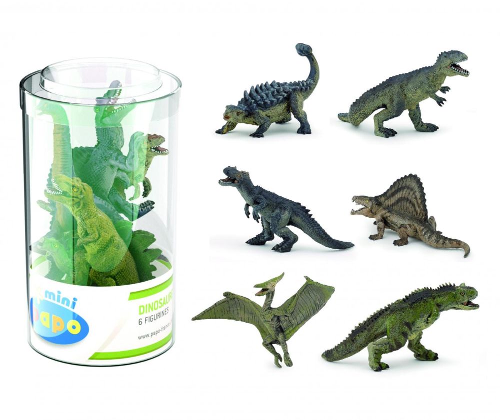 Set Dinozauri 6 Minifigurine Papo