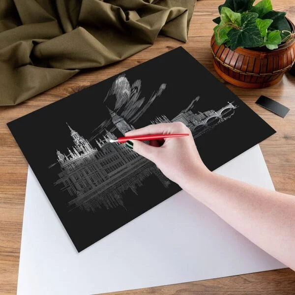 Set gravura Big Ben & Parlamentul UK