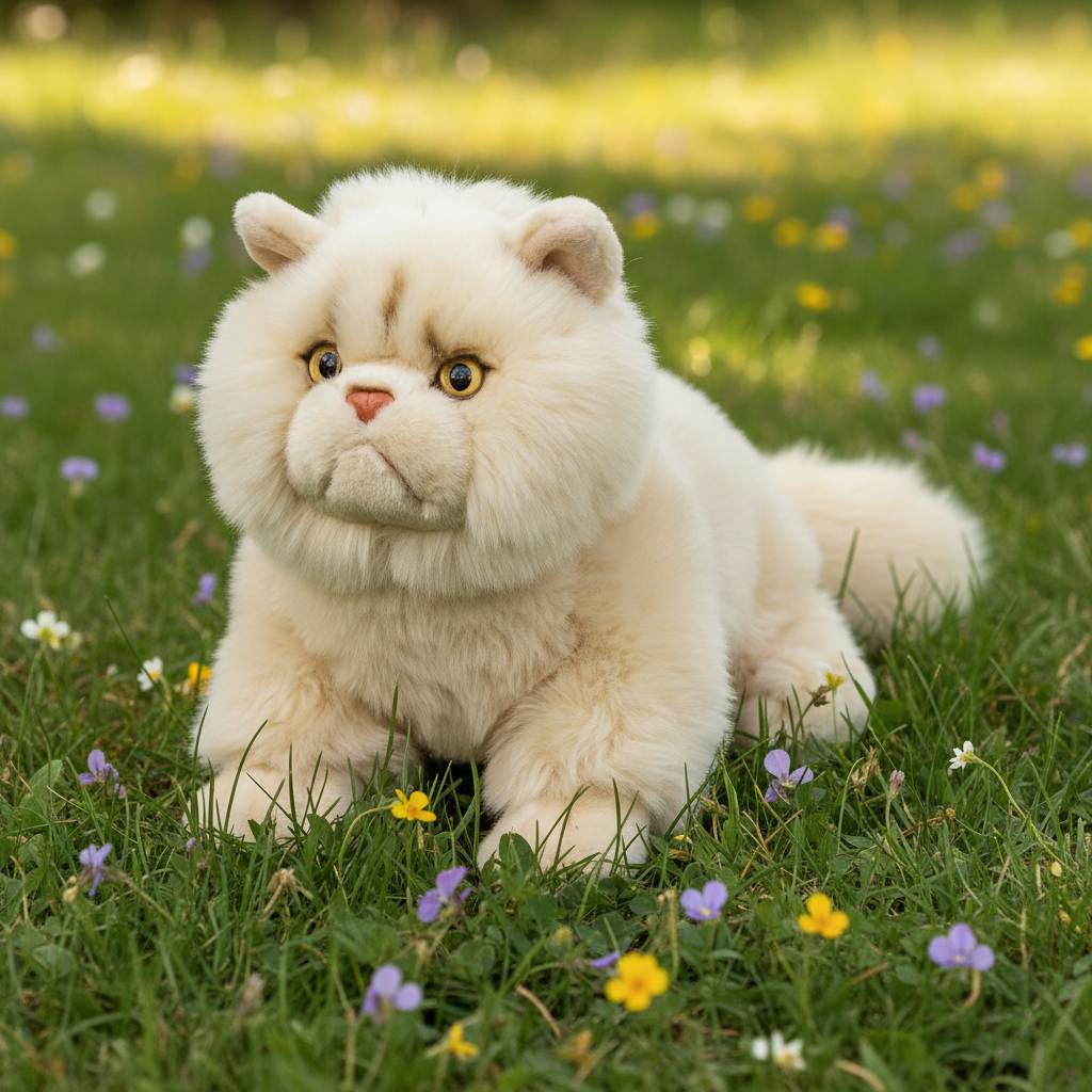 Jucarie plus Pisica Persana 25 cm - Lelly