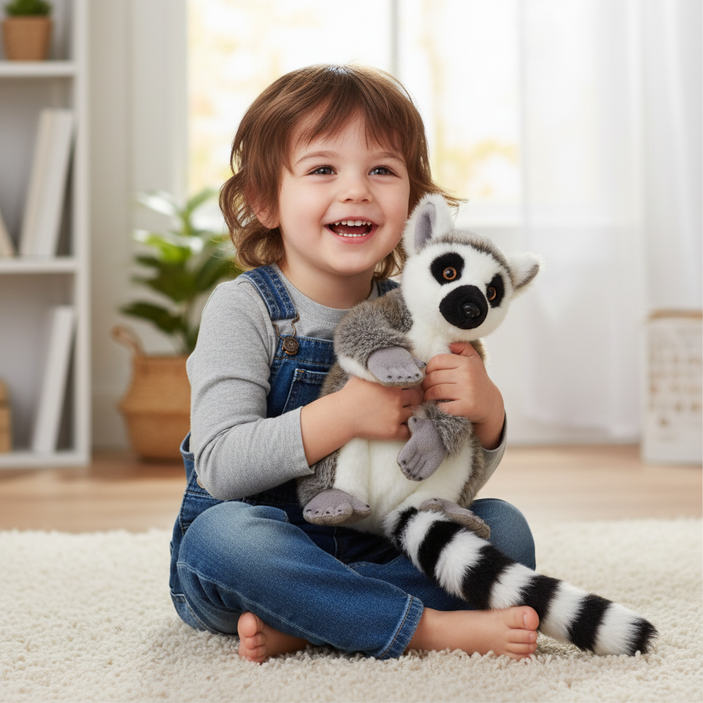 Jucărie copii Lemur de plus 30 cm