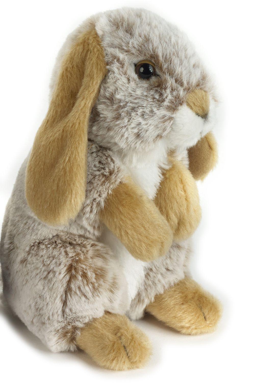 Jucărie copii Iepure de plus gri Greg 18 cm - Nitzi.ro