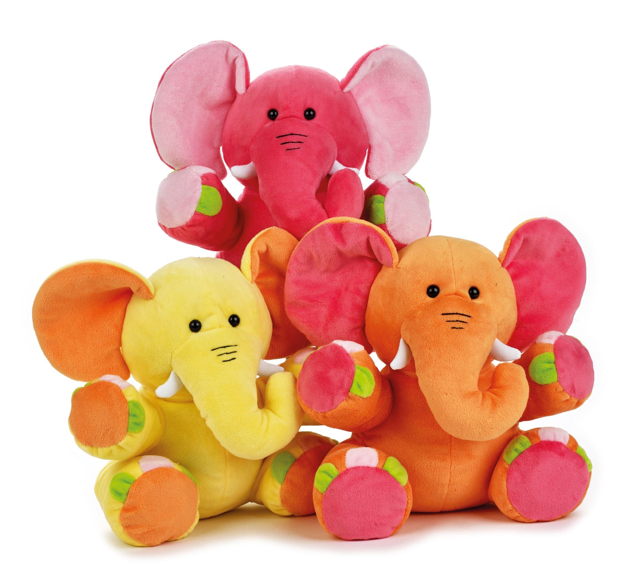 Elefantel colorat din plus 26 cm - Nitzi.ro