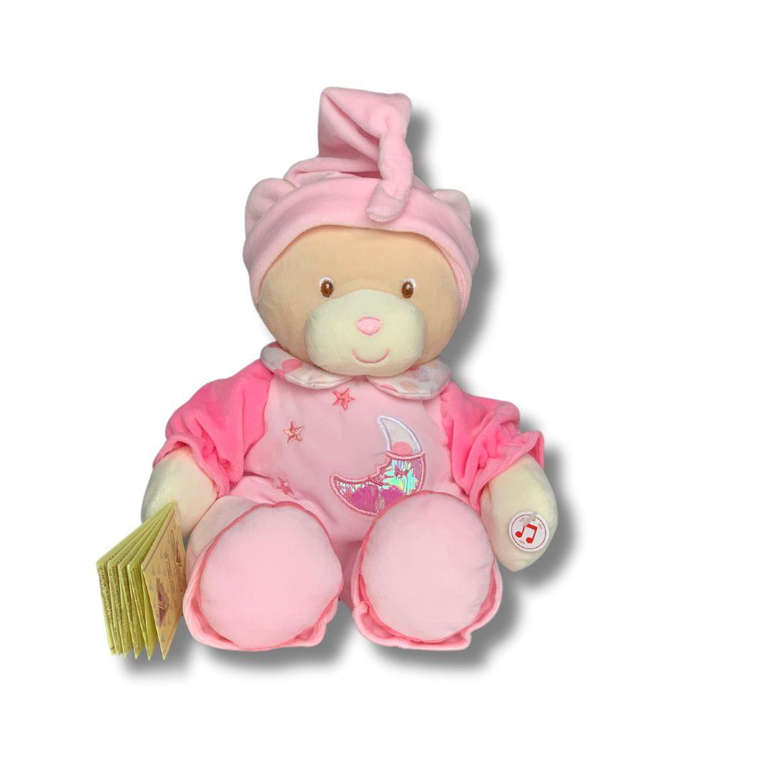 Jucărie Lelly moale cu lumini și sunete, potrivită pentru bebeluși și copii până la 3 ani.