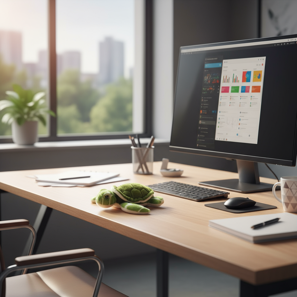 Jucărie Țestoasă de pluș verde Lelly, 25 cm, realistă și plăcută la atingere si perfecta pentru a-ti aminti sa incetinesti cand ai obosit