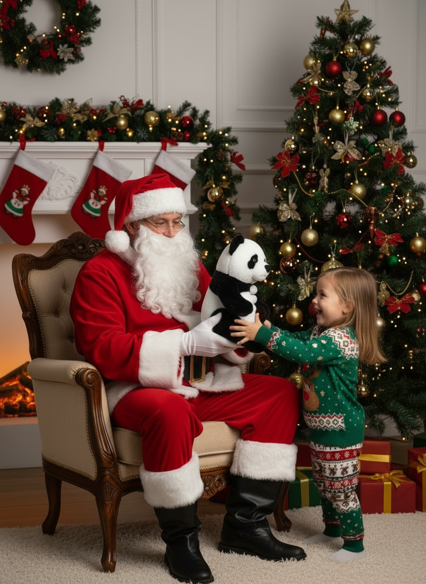 Jucărie copii Panda de plus mare Lelly de 29 cm, doar la nitzi.ro