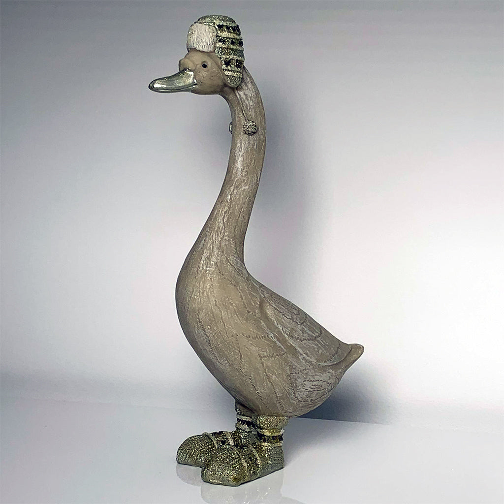 Gasca decorativa cu caciulita 28 cm