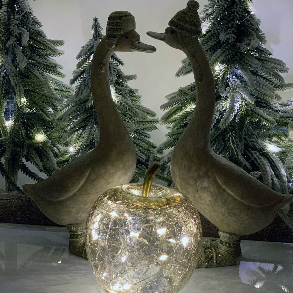 Gasca decorativa cu caciulita 28 cm