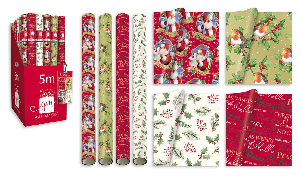 Hartie de impachetat model iarna 5 m