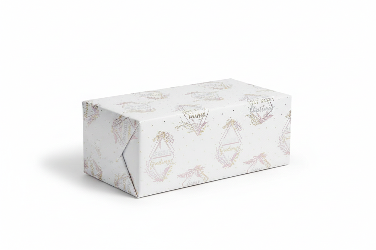 Hartie de impachetat model Tom Smith Golden Christmas 4 m